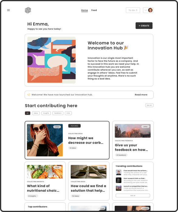 Create Your Innovation Hub Hives